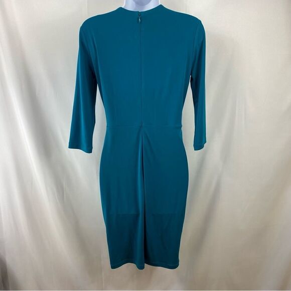 Calvin Klein Faux Wrap Dress - Picture 2 of 10